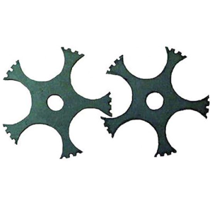 Super Grip Bull Riding Rowel – 5 Point Steel Rowel