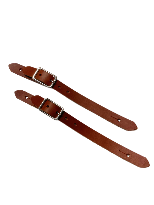 Youth Latigo Leather Spur Straps – Roughstock Spur Straps