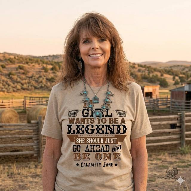 Be a Legend Graphic Tee – Western Shirt