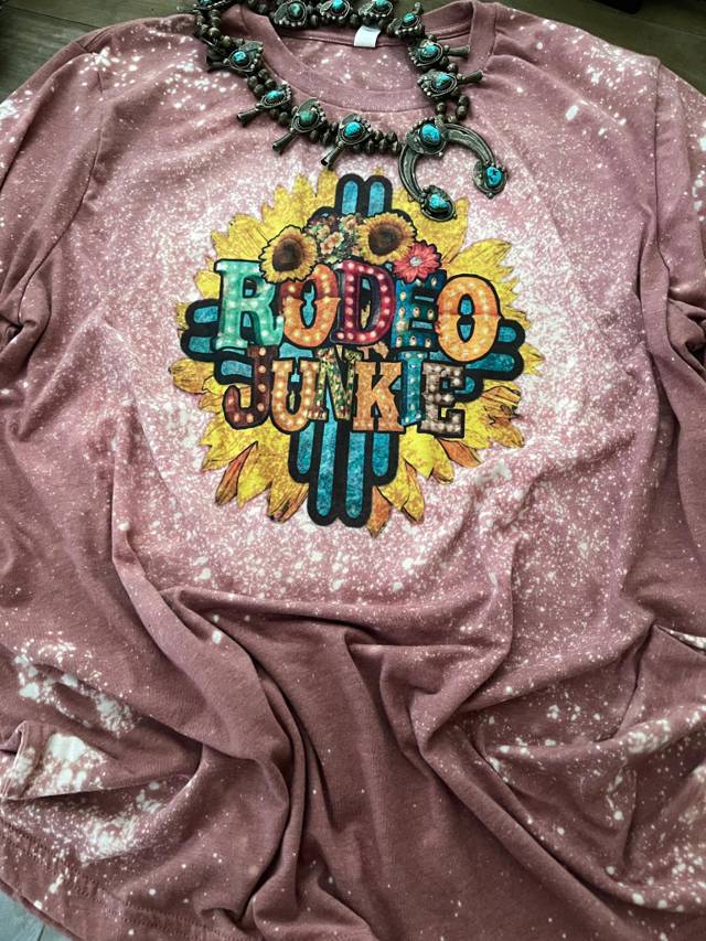 Rodeo Junkie Graphic Tee – Western Shirt