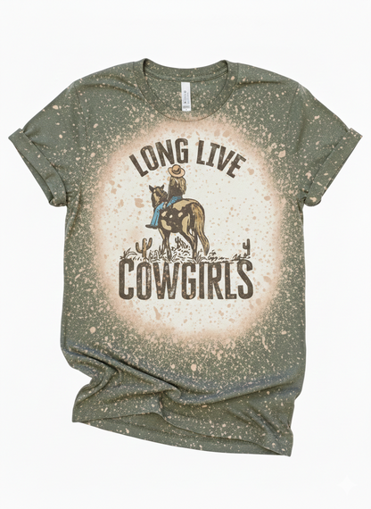 Long Live Cowgirls Western Graphic Tee l Unisex Jersey Short Sleeve Tee