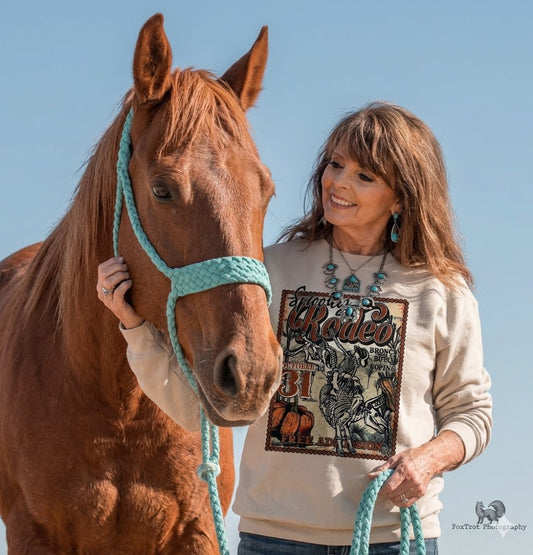 Spooky Rodeo Western Graphic Sweatshirt