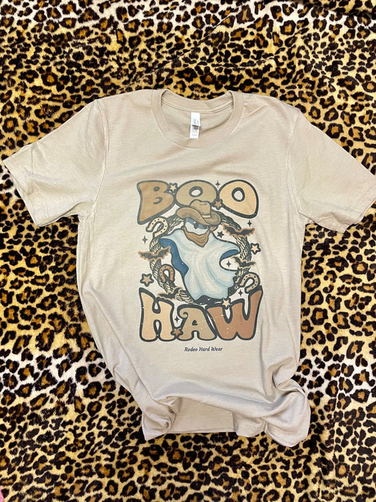 Boo Haw Halloween Tee: Comfort and Style in One